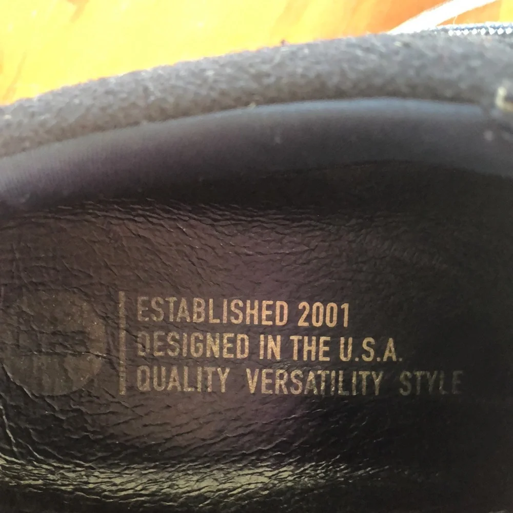 Clae Hoffman‎ Mens Navy Wool Sneakers Sz 9 - EUC
